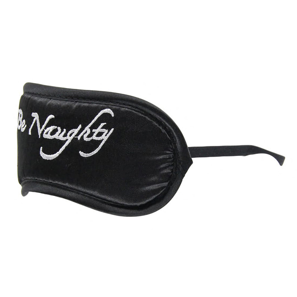 Love in Leather Be Naughty Blindfold