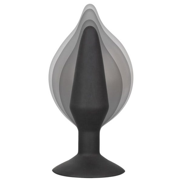 CalExotics Large Silicone Inflatable Butt Plug