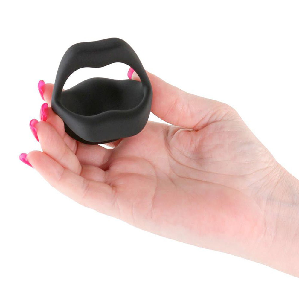 NS Novelties Techno Strobe Vibrating Cock Ring