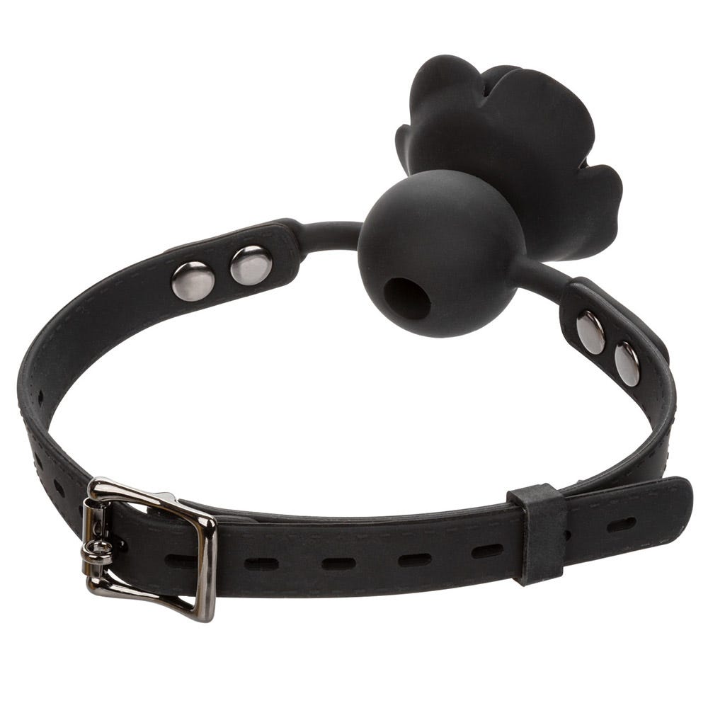 CalExotics Forbidden Removable Rose Gag