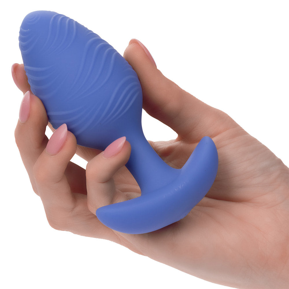 CalExotics Cheeky Rechargeable Vibrating Glow-In-The-Dark Large Butt Plug