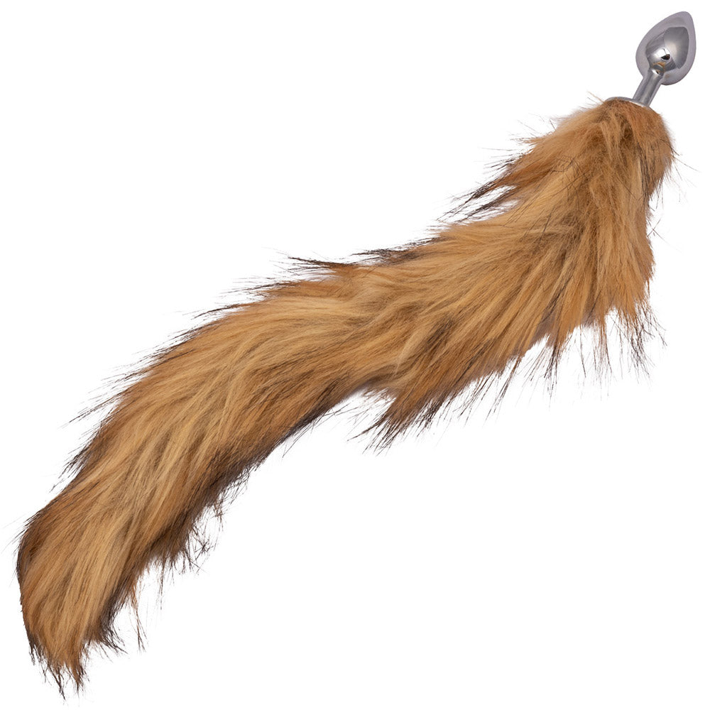 CalExotics Running Wild Brown Tail Butt Plug