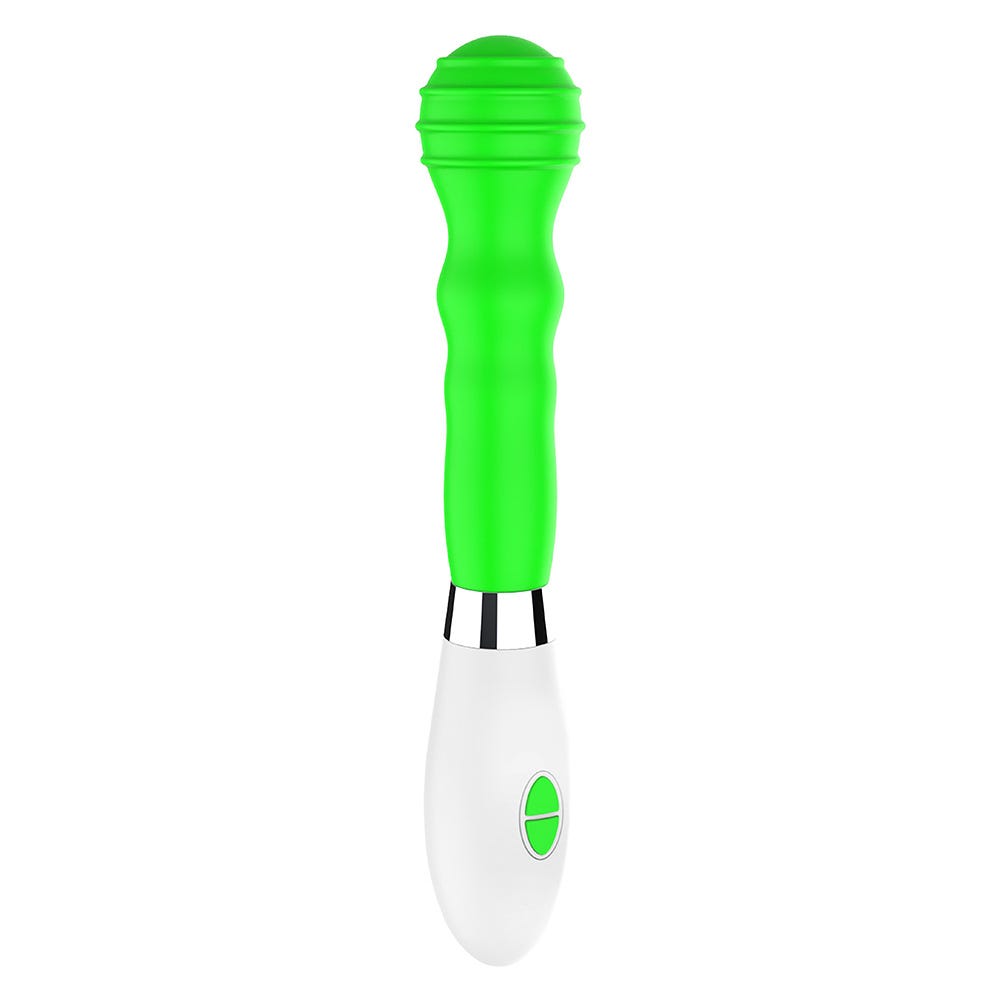 Luminous Alida Ultra-Soft Silicone 10-Speed Vibrator - Green