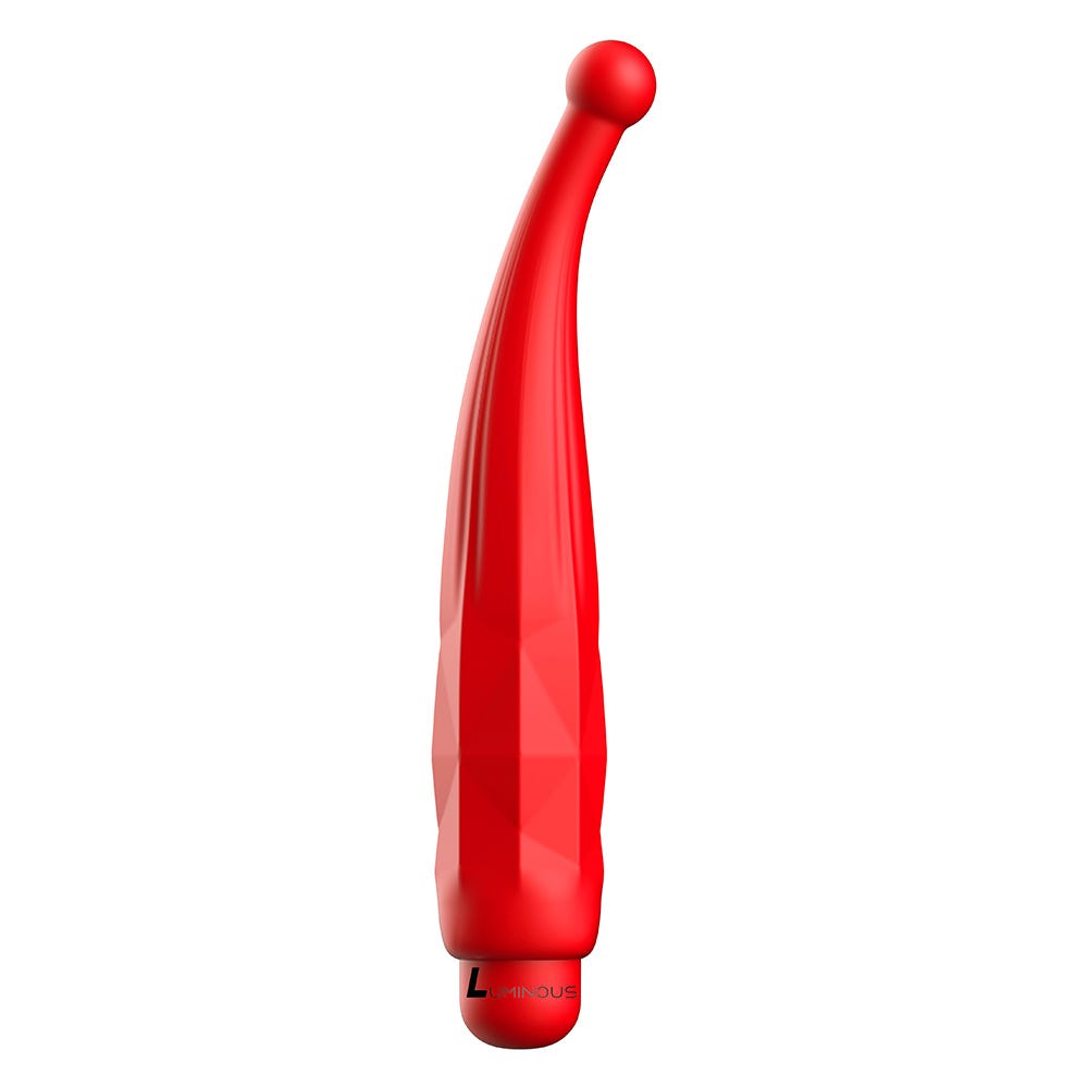 Luminous Lyra Ultra Soft Silicone 10-Speed Round Tip Bullet Vibrator