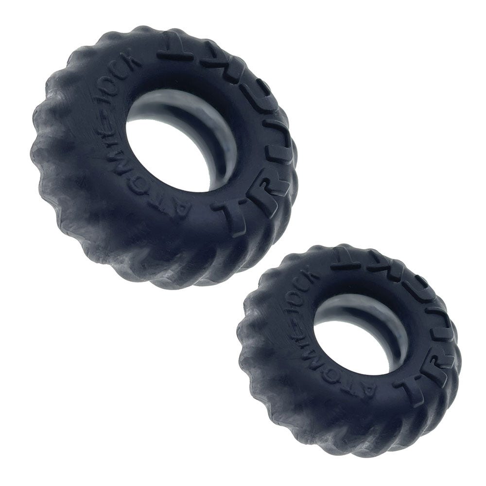 Oxballs Truckt 2-Piece Cockring & Ballring Set Night