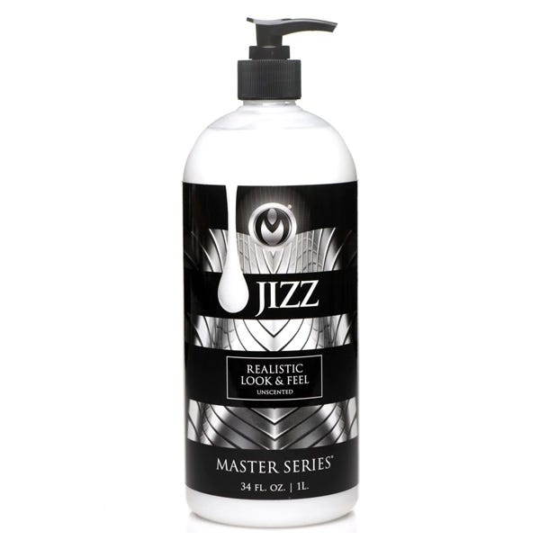 Master Series Jizz Unscented Water-Based Lubricant 1L