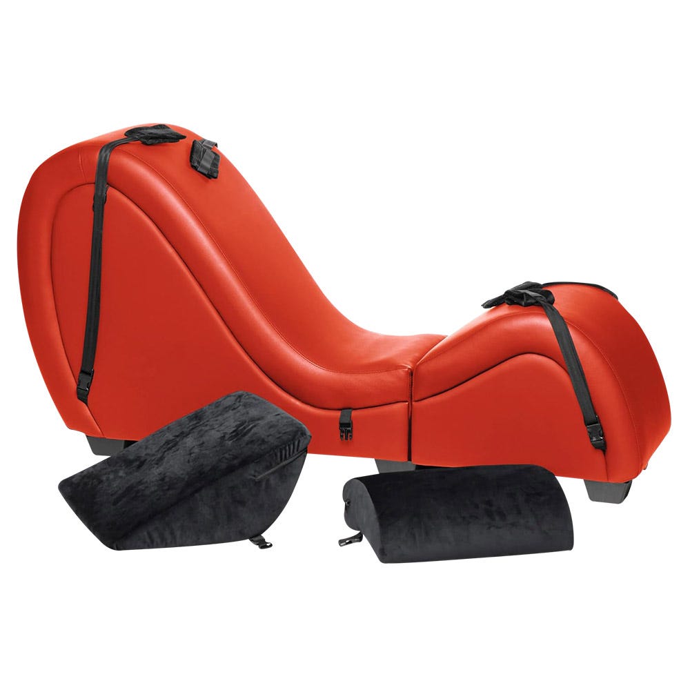 Master Series Detachable Kinky Chaise Lounge with Pillows