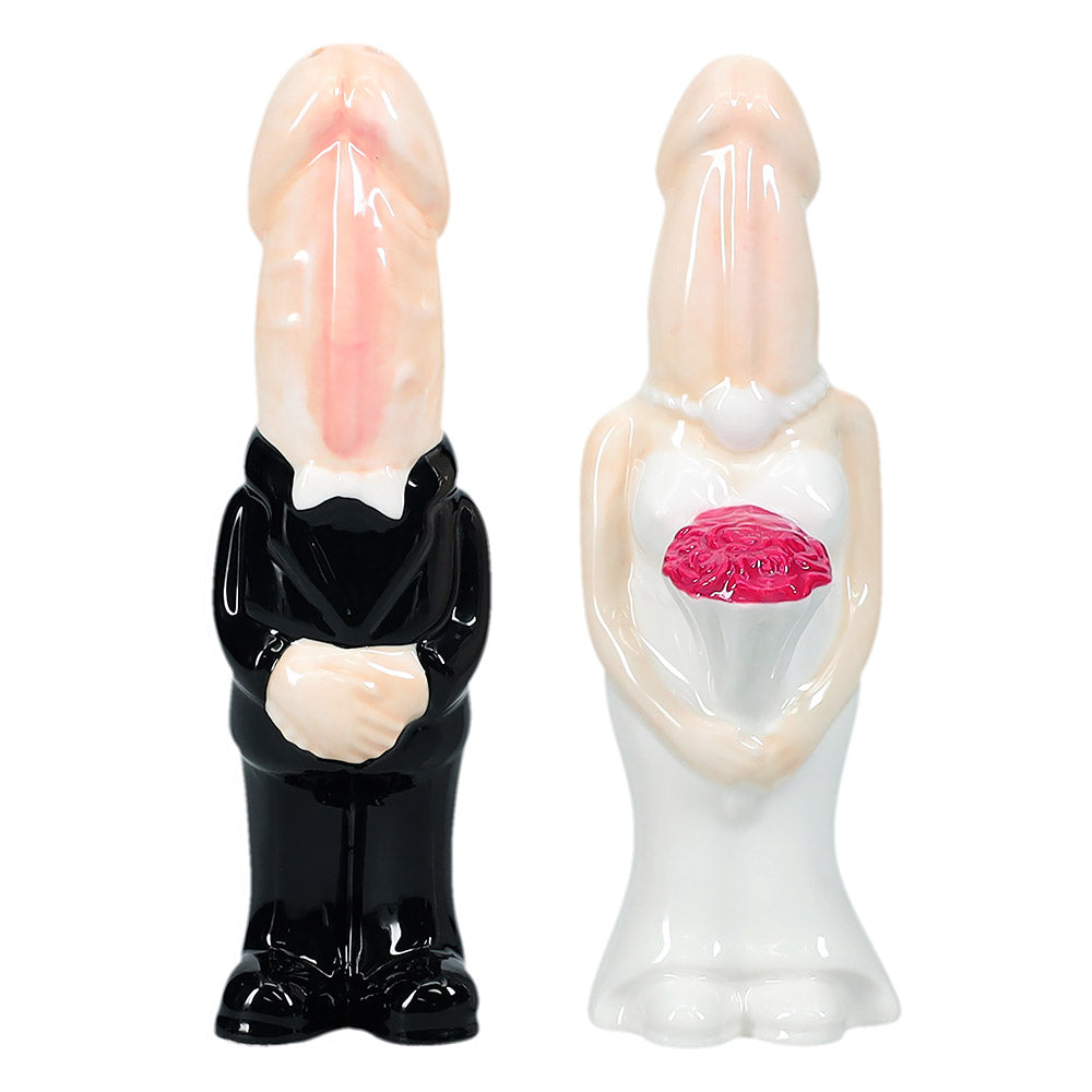 Shots The Dickheads Salt and Pepper Shakers