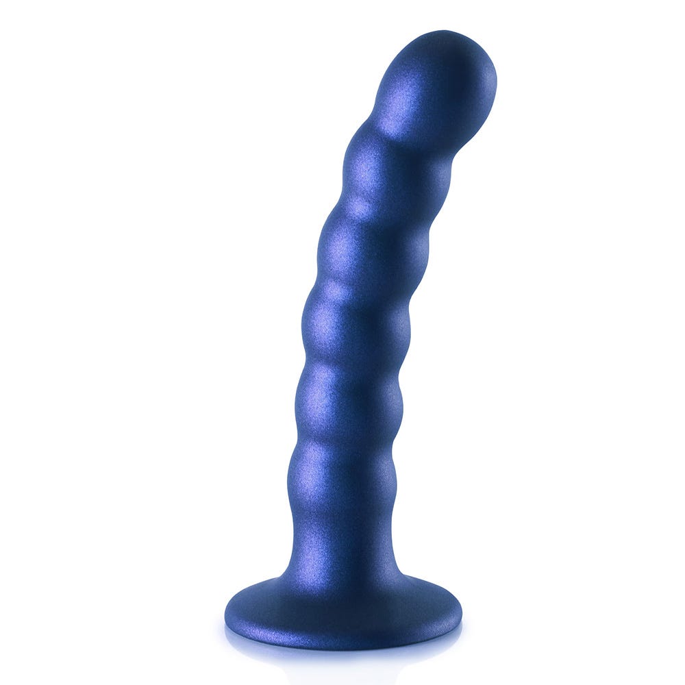 Ouch! Beaded Silicone 5 Inch G-Spot Dildo