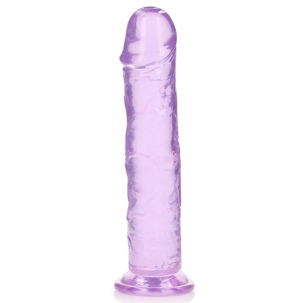 Realrock 11 inch Crystal Clear Realistic Suction Cup Dildo