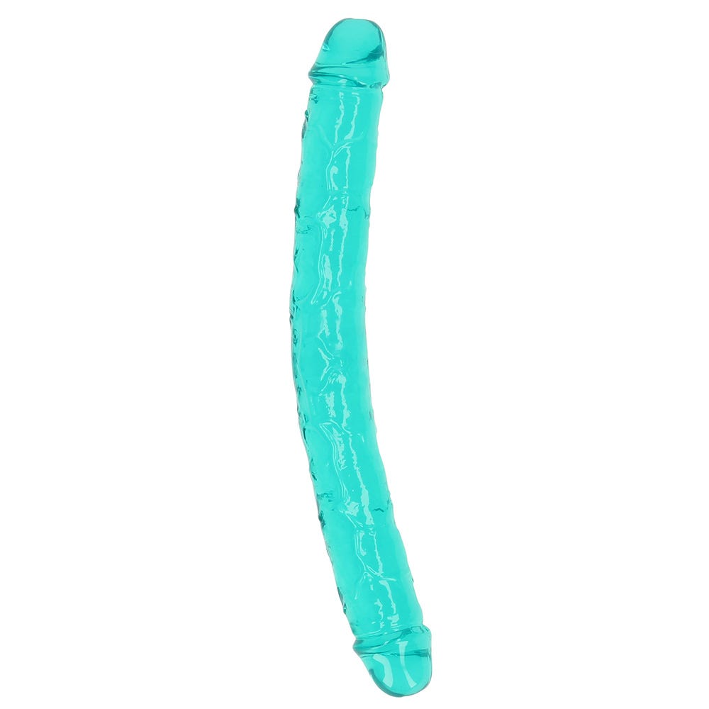 Realrock 13 inch Crystal Clear Double Ended Dildo
