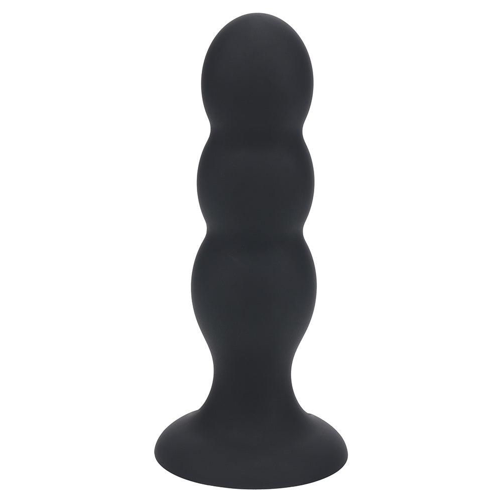 Shots LEVELZ Tri Rattle Liquid Silicone Anal Plug - Large