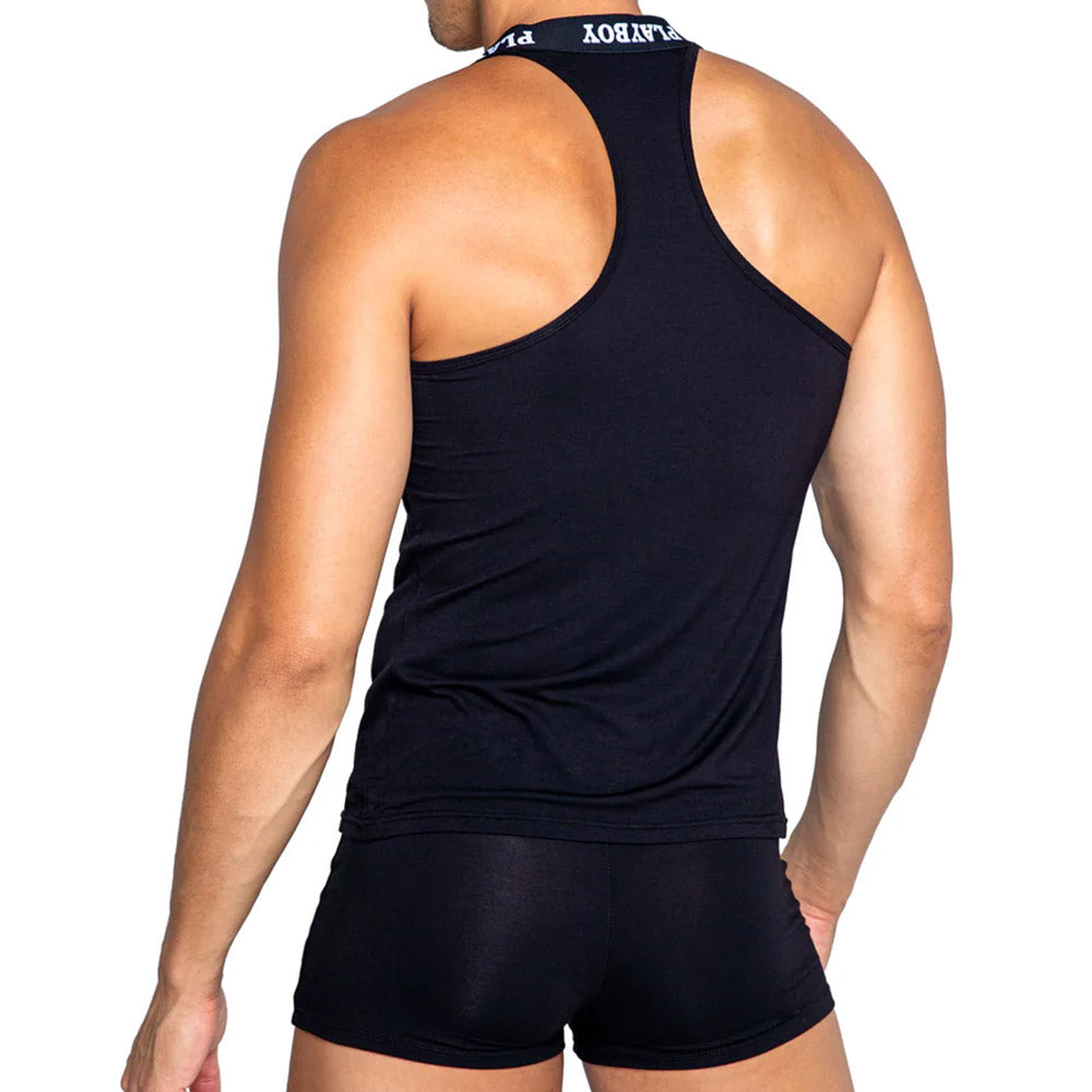 Playboy Mens Tuxedo Modal Tank