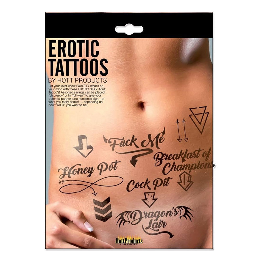 Hott Products Erotic Tattoos