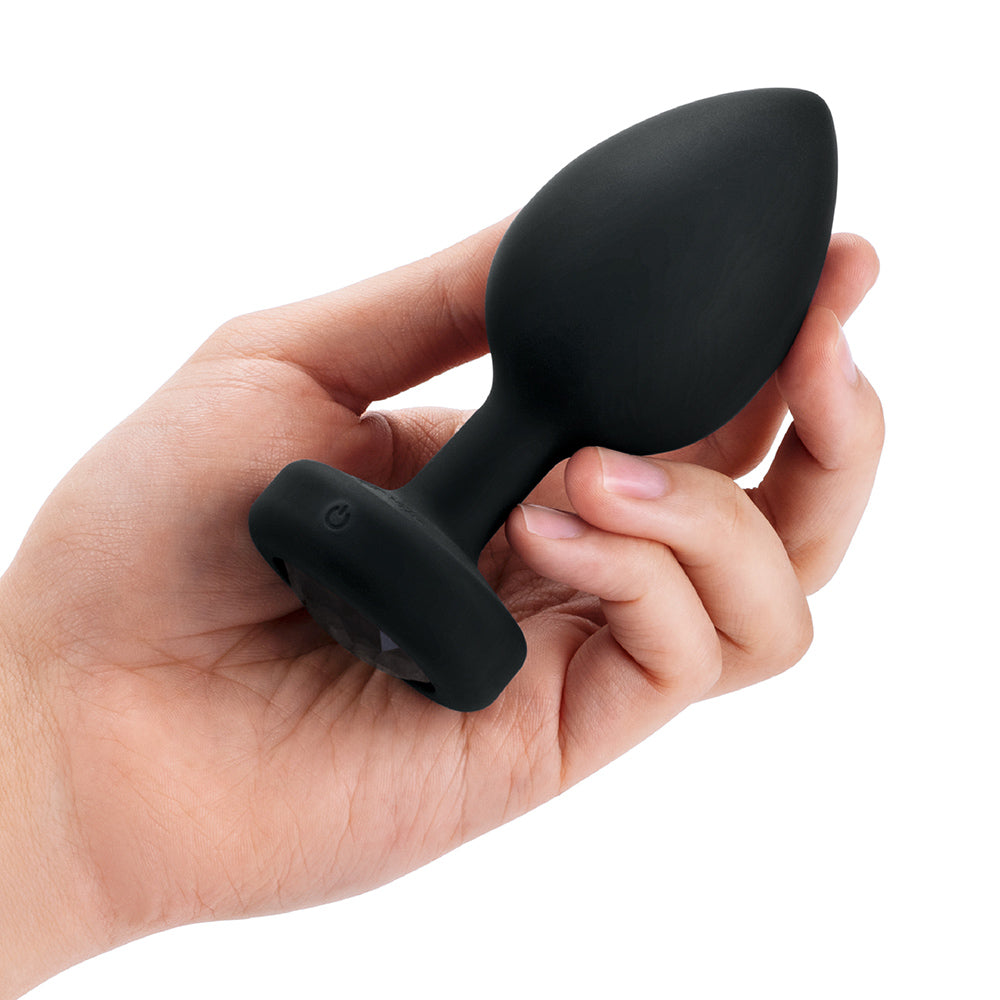 B-Vibe Vibrating Jewel Butt Plug - XXL