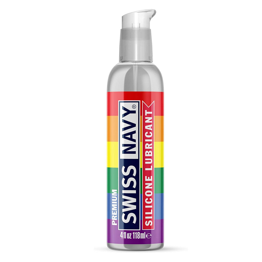 Swiss Navy Silicone Lubricant Pride Bottle 118ml