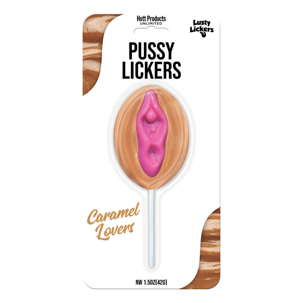 Hott Products Pussy Lickers Caramel Lollipop