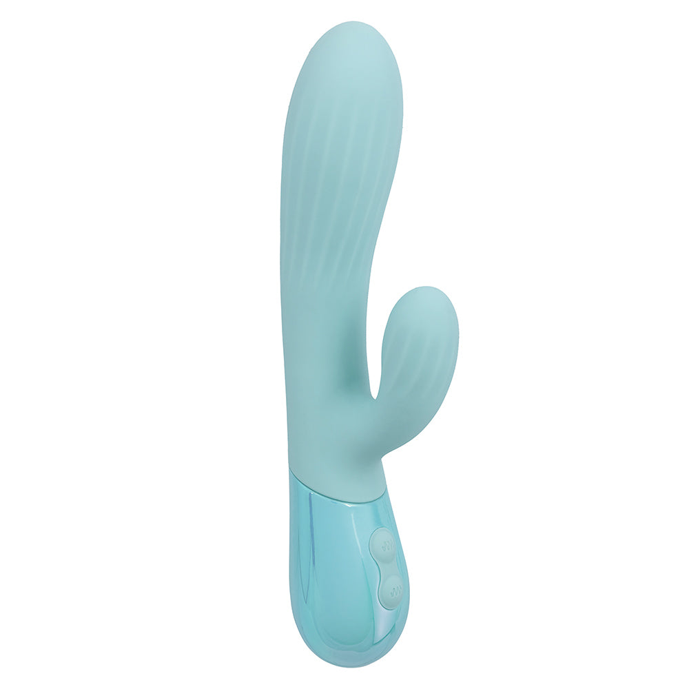CalExotics Aura Dual Ripple Rabbit Vibrator