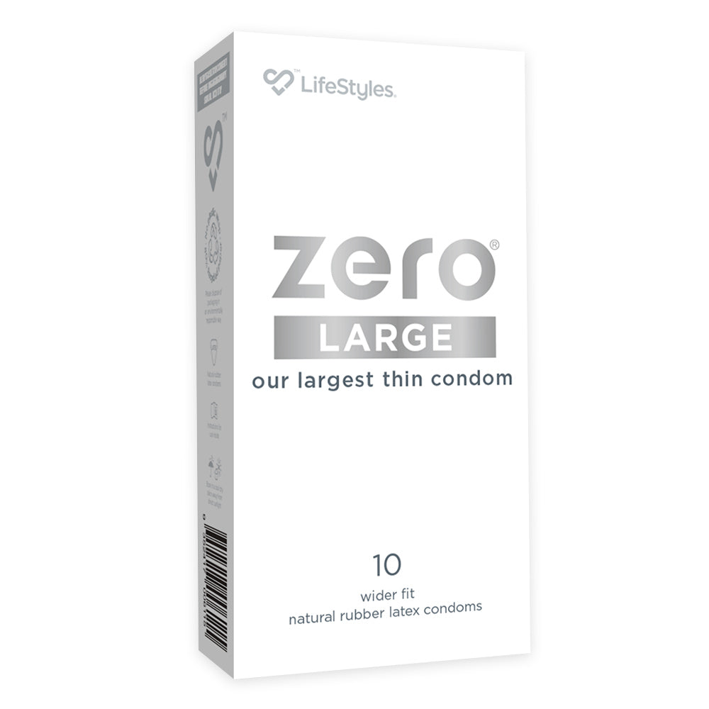 Lifestyles Zero Large Condoms 10 pack