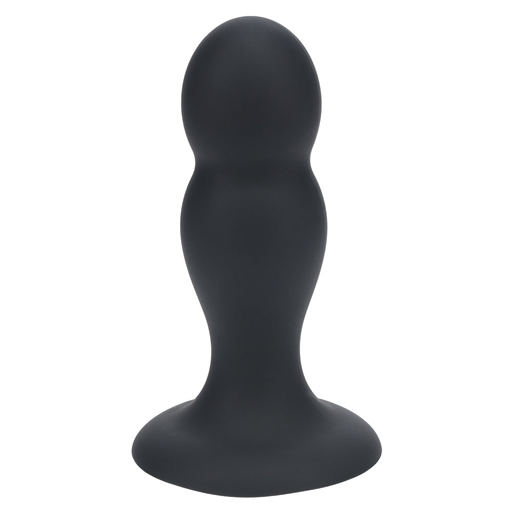 Shots LEVELZ Double Rattle Liquid Silicone Anal Plug - Medium