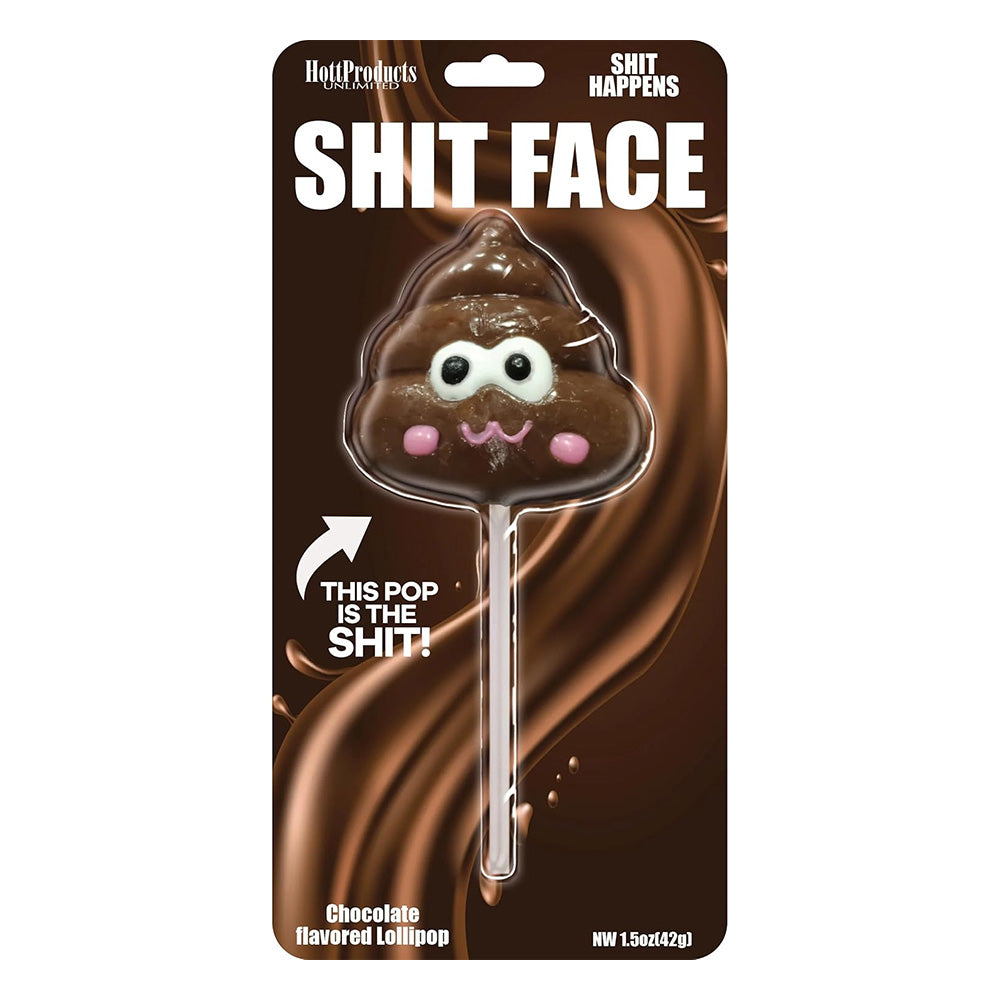 Hott Products Shit Face Lollipop