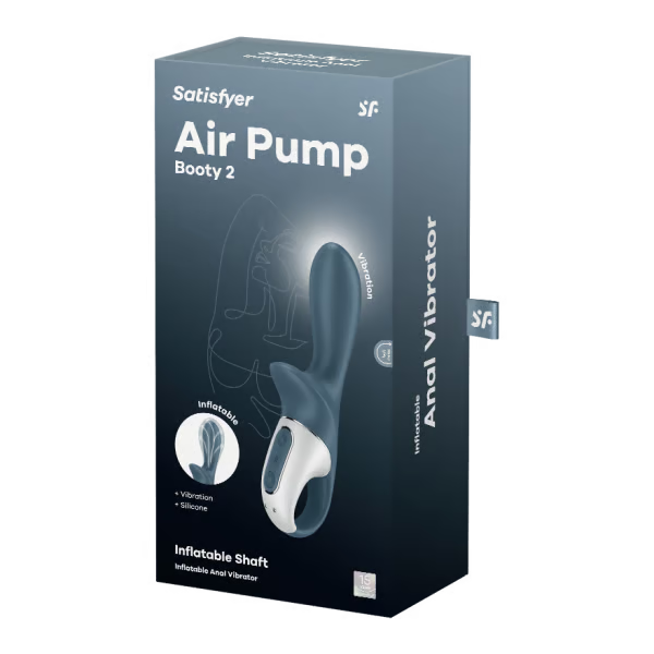 Satisfyer Air Pump Booty 2 Inflating Anal Vibrator