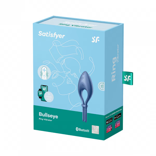 Satisfyer Bullseye Ring Vibrating Adjustable Lasso Cock Ring