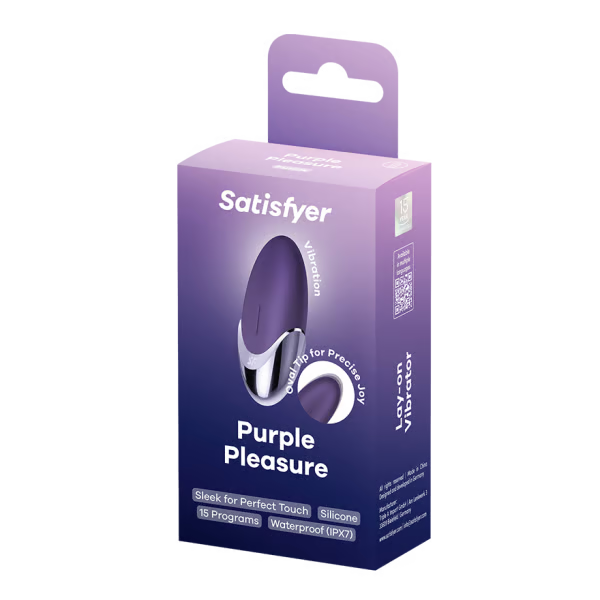 Satisfyer Purple Pleasure Lay-On Vibrator