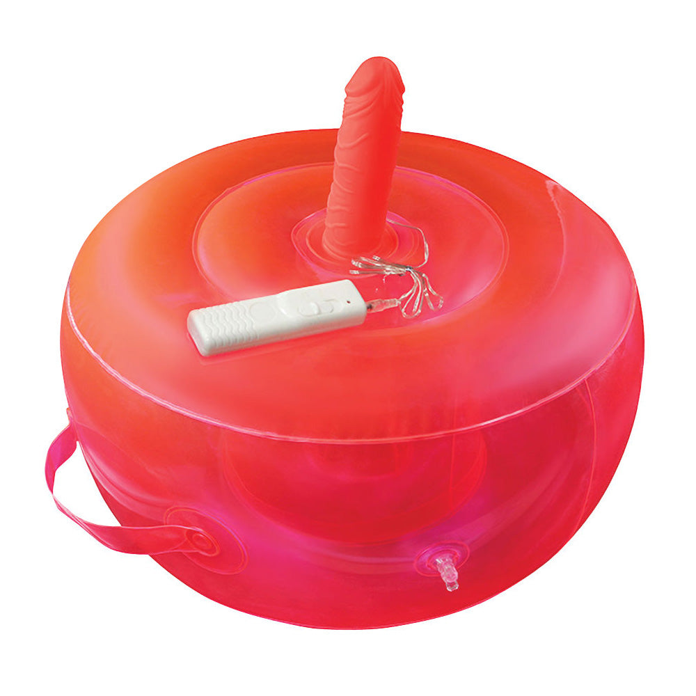 Hott Products Bouncy Banger Sex Cushion & Vibrating Dildo