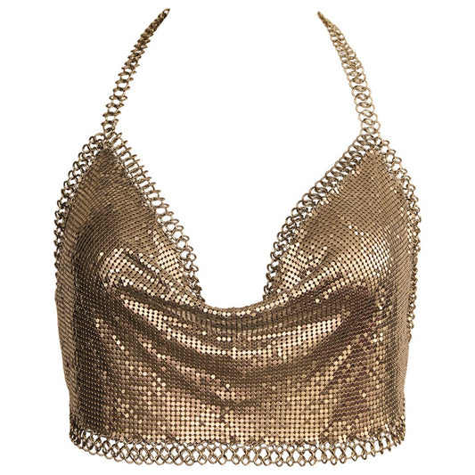 Love in Leather Muse Glowmesh Top