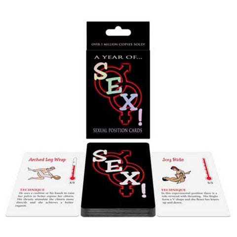 A Year of ...Sex! Card Game for Couples