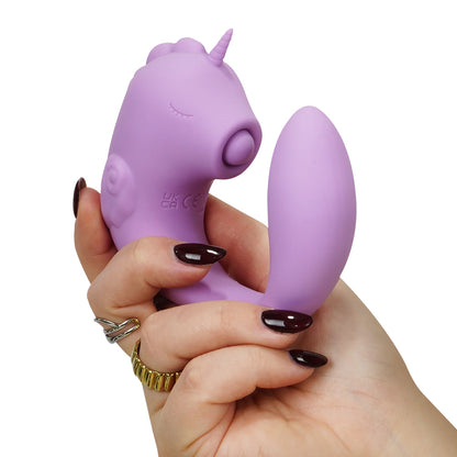 Unihorn C-Horse Marina Lilac Dual Stimulation Vibrator