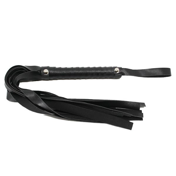 Love In Leather Easy-Grip Stud Detail Flogger
