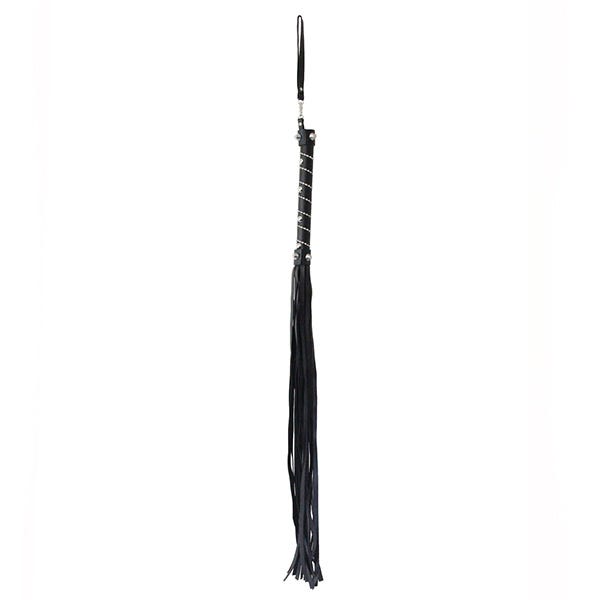 Love In Leather Chain-Wrap Handle Flogger