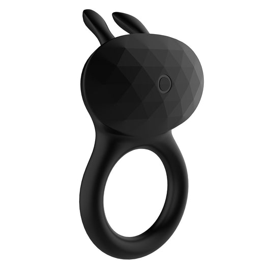 Playful Diamonds The Duke Rechargeable Cock Ring with Rabbit Tickler
