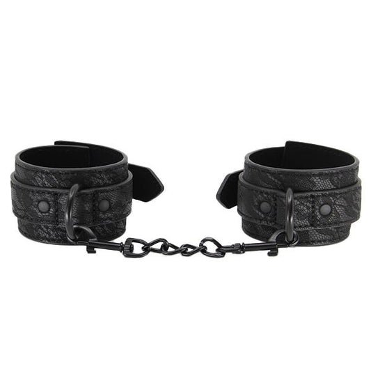 Love In Leather Lace Neoprene Cuffs