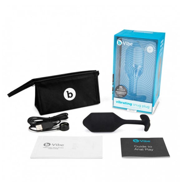 b-Vibe Vibrating Snug Plug XL Butt Plug