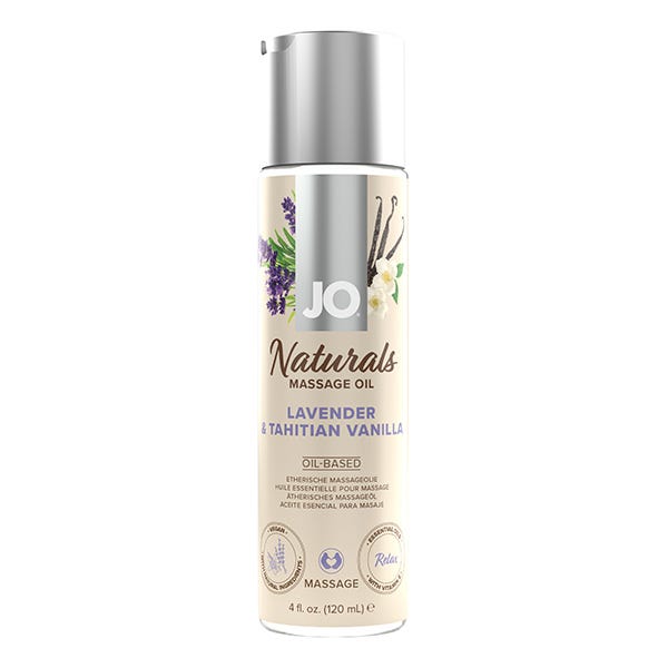 Jo Naturals Edition Lavender and Vanilla Massage Oil