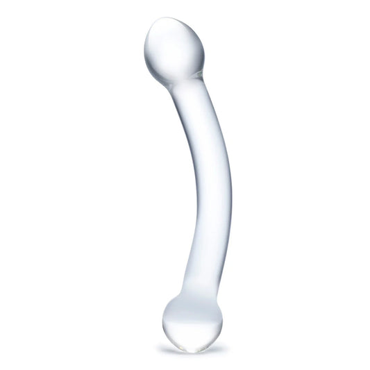 Glas 7-inch Curved G Spot Glass Dildo