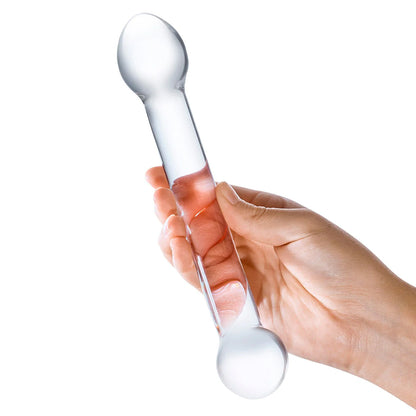Glas 7-inch Curved G Spot Glass Dildo