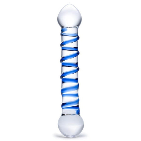 Glas 8-inch G Spot Glass Dildo