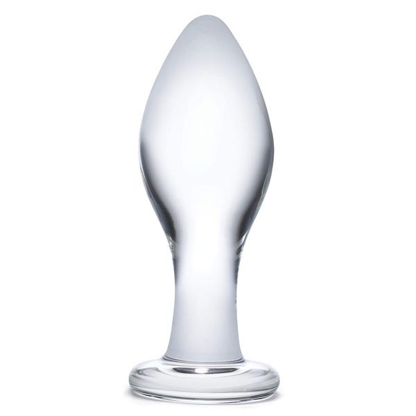 Glas 4-inch Classic Glass Butt Plug
