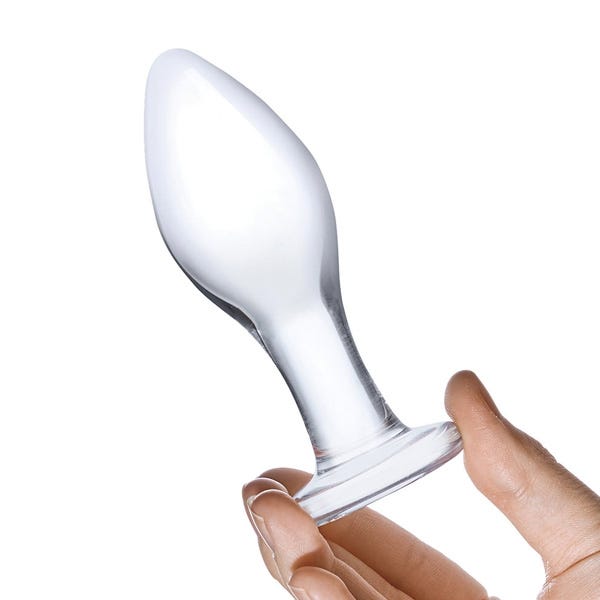 Glas 4-inch Classic Glass Butt Plug
