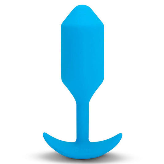 b-Vibe Snug Plug 3 Large Weighted & Vibrating Silicone Butt Plug