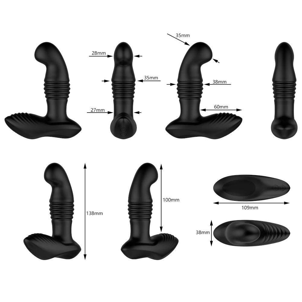 Nexus Thrust Remote Control Rechargeable Prostate Massager Prostate Edition
