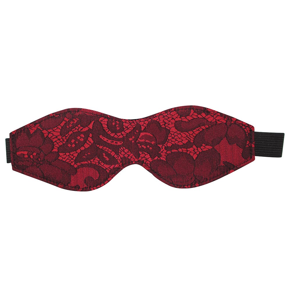 Lace Blindfold By Brigitta - Red