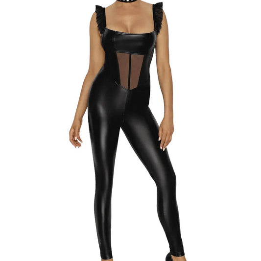 Noir Overall Tulle Pattern