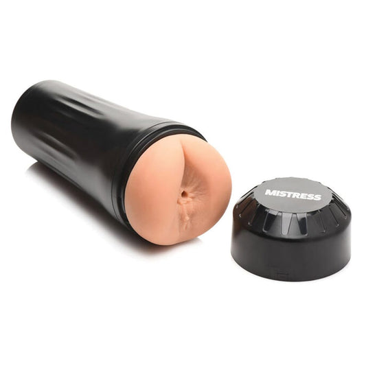 Mistress Rechargeable Vibrating Ass Stroker in Hard Case