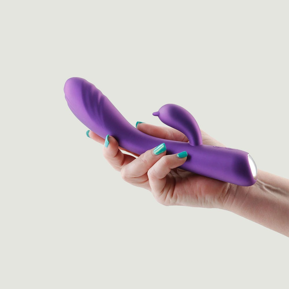 Royals Duchess Metallic Purple Rabbit Vibrator