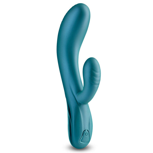 Royals Regent Metallic Green Rabbit Vibrator
